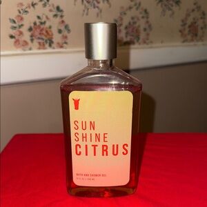 Pink Zebra Sunshine Citrus Bath and Shower Gel